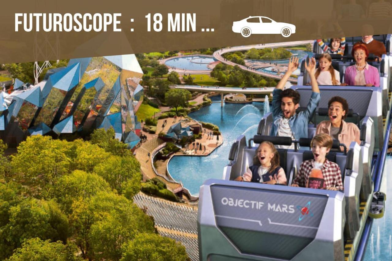 Bellejoie - Appartement T3- Poitiers Sud - Direct Futuroscope - Parking Et Wifi Gratuit Exterior foto
